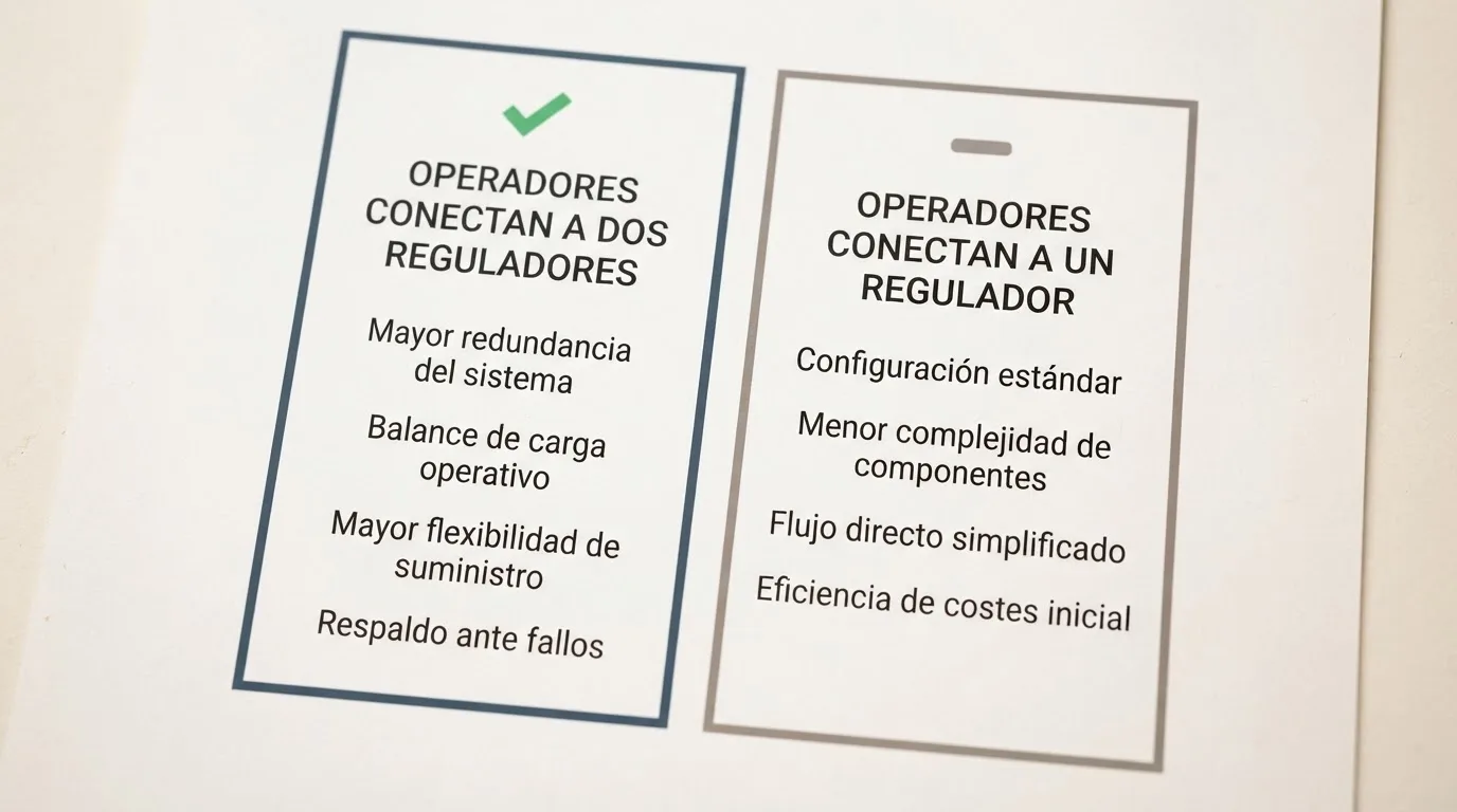 Mapa conceptual con dos columnas: una columna conlos operadores que tienen licencia Gibraltar + DGOJ yotra conlos queno